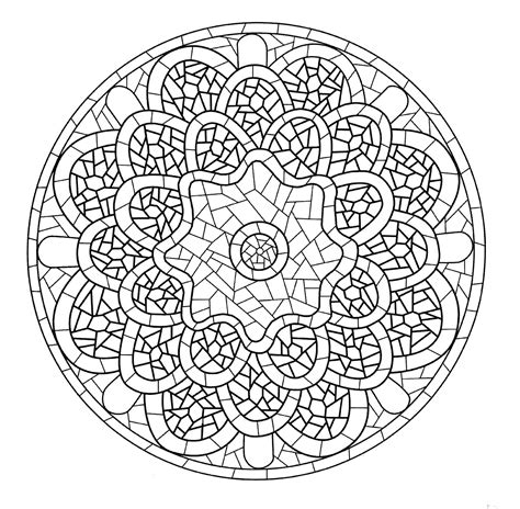 mandala à colorier|mandalas gratuit à imprimer.